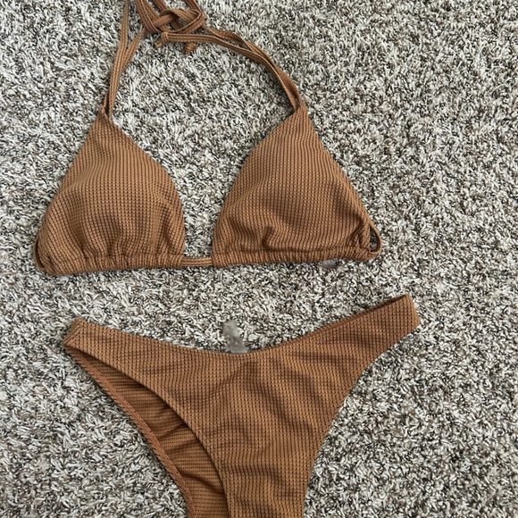 SHEIN Brown Bikini Set - Picture 4 of 6